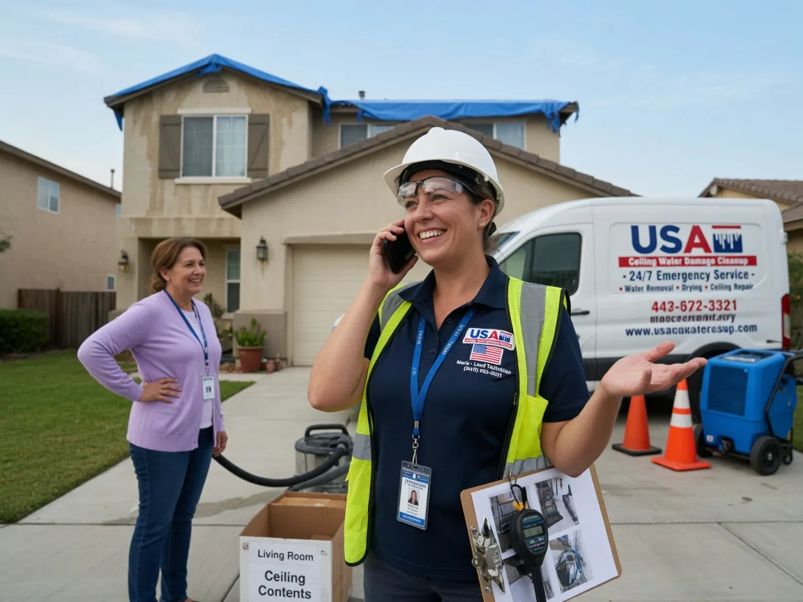 Ceiling Water Damage Restoration Oneida, IL FAQs